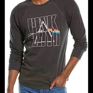 Lucky Brand Pink Floyd Graphic Long-Sleeve Crewneck Shirt - Char